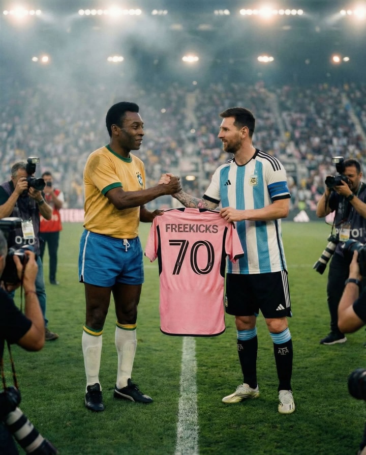 认可这版统计！罗马诺晒图：梅西任意球数平贝利，差儒尼尼奥7球